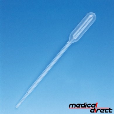 Pasteurpipet zuigvolume max. 3,4 ml