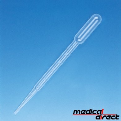 Pasteurpipet zuigvolume max. 3,5 ml