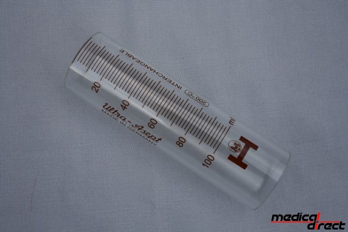 Henke Ultra-Janet 100 ml, glazen cilinder