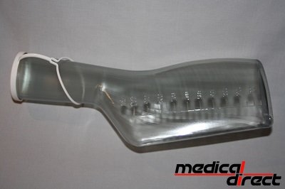 Urinefles 1000 ml met afsluitdop