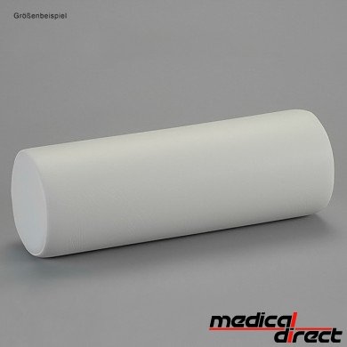 Knie- en nekrol 50 cm x Ø 15 cm, wit