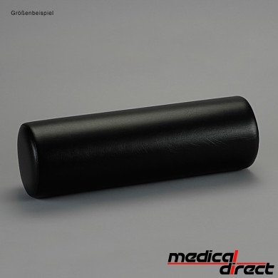 Knie- en nekrol 50 cm x Ø 15 cm, zwart