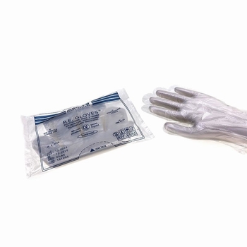 Romed PE handschoenen, geruwd