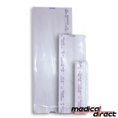 Sterilisatiezak 75 x 270 mm zonder vouw met 2 indicatoren
