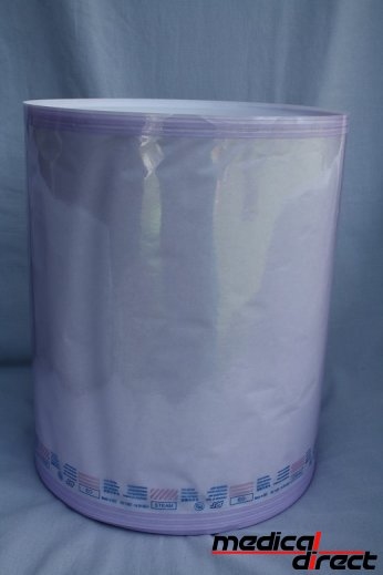 Sterilisatierol 400 mm x 100 mtr met vouw