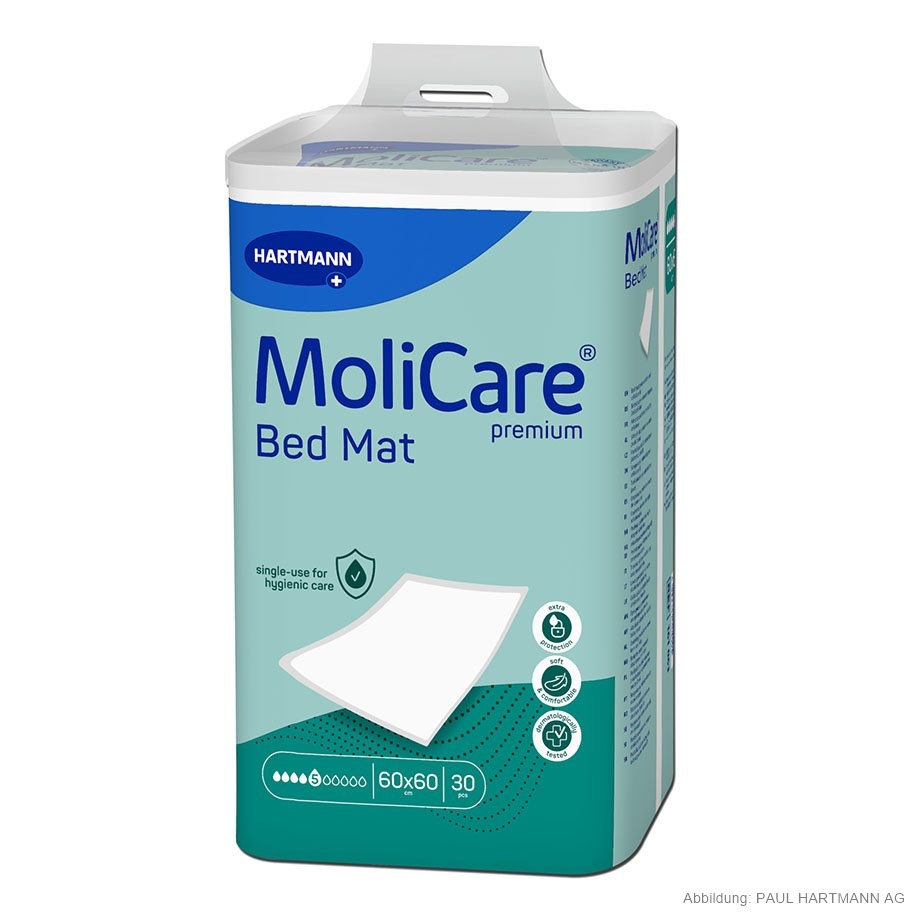 Molicareplus Premium onderlegger 60 x 60 cm ( 30 stuks )